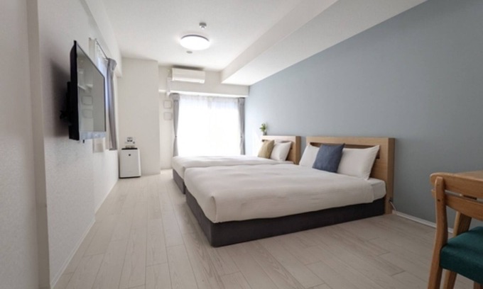 Naniwa Hotel | Stylish Nonsmoking Deluxe Twin Room in Osaka
