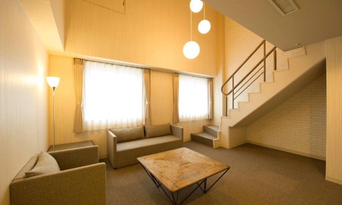 Asahikawa Hotel | Cozy Maisonette Suite with Kitchen in Asahikawa