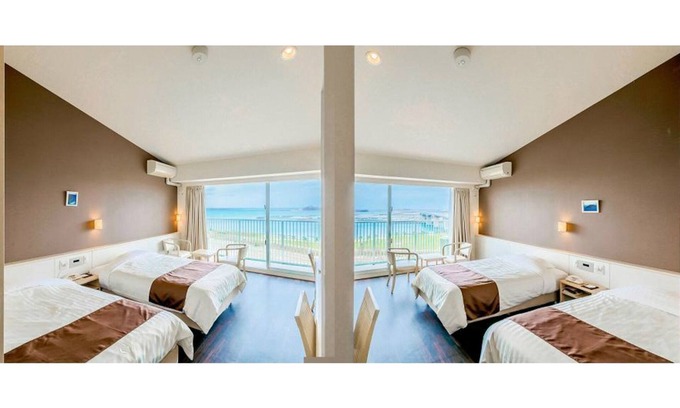 Tomigusuku Hotel | Ocean View Connecting Room at Standa, Tomigusuku Okinawa