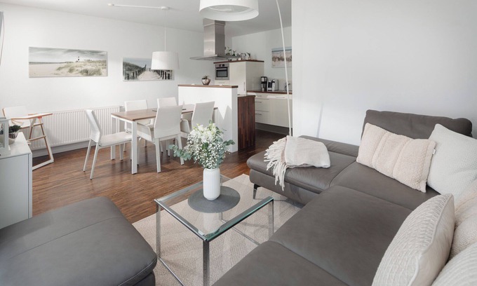 Norderney Apartment | Top-Rated Norderney Sonnendeck's Wohnung Ney's Time Retreat