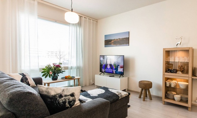 Rovaniemi Apartment | Nordica Design Residence Rovaniemi: Rated 9.2/10 & Family-Friendly