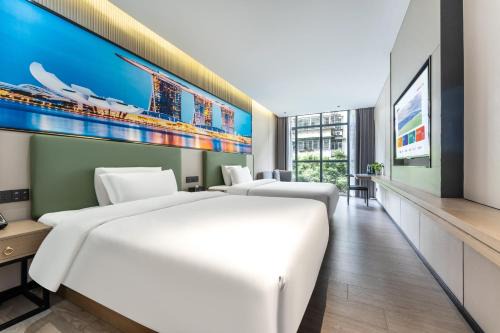 Haizhu Hotel | Norman Hotel - Guangzhou Haizhu District Binjiang East Road Subway - Free buffet breakfast - Free self-service laundry and drying - Free shuttle service during the Canton Fair in October and November