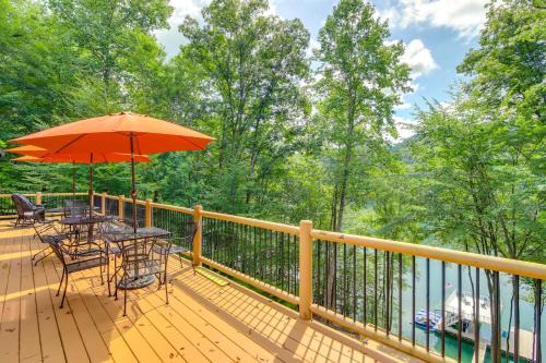 Tazewell House | Norris Lake Vacation Rental with Boat Slip for Families