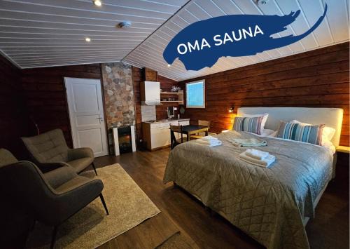Saariselka Ski Chalet | Cozy Holiday Home Pikkuporo with Hot Tub & Pet Friendly