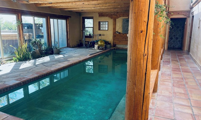 Arroyo Seco House | Northstar, a 4 bed house with pool, sauna, hot tub, in enchanting Arroyo Seco.