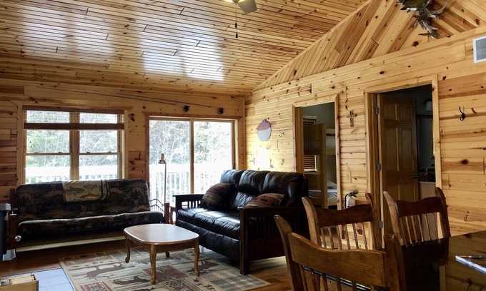 Atlantic Mine Cabin | Experience Northwinds Adventures in Brook Trout Cabin