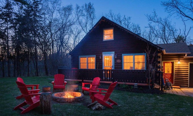 Williams Bay House | Unforgettable Northwoods Retreat with Lake Views & Pool