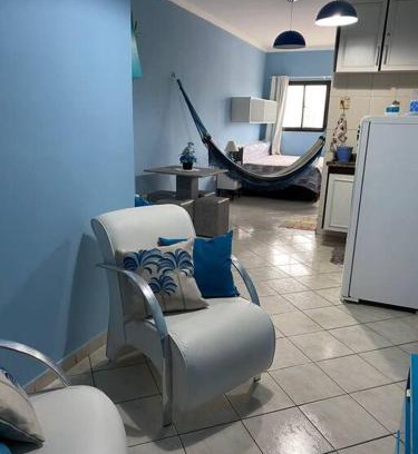 Praia Grande Apartment | Nosso Cantinho a 700m do Mar, com Wi-Fi e Estacionamento Coberto