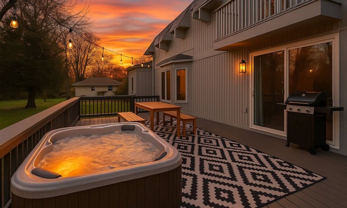 Granger House | Discover Notre Dame Dream: Fire Pit, Game Room & More!