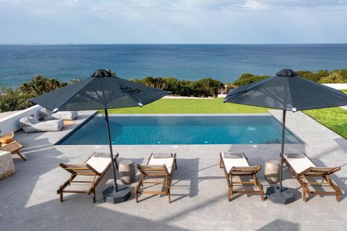 Ierapetra Villa | Newly Renovated Nouvelle Villa: Oceanfront Bliss Awaits