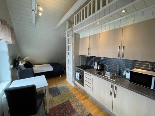 Narvik Apartment | Novatind Studio Apartment: Free Parking & Family-Friendly Stay