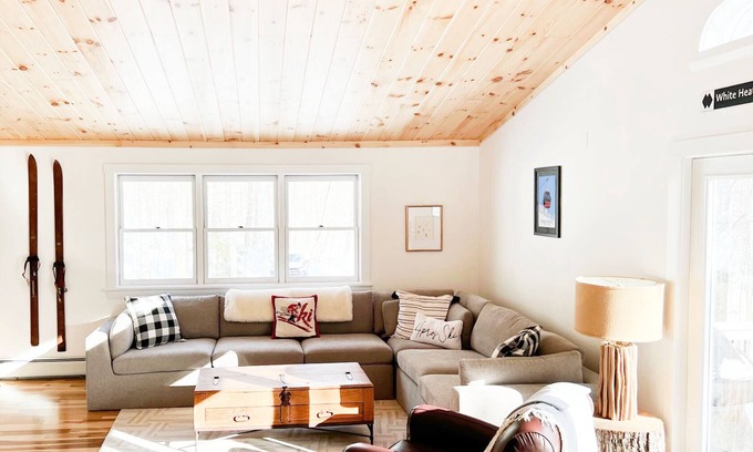 Sunday River Area House | Book Your Winter Getaway: Cozy Ski Home in Resort Heart!