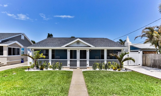 Boardwalk House | Beachside Pool Retreat Just Steps from Flagler Ave