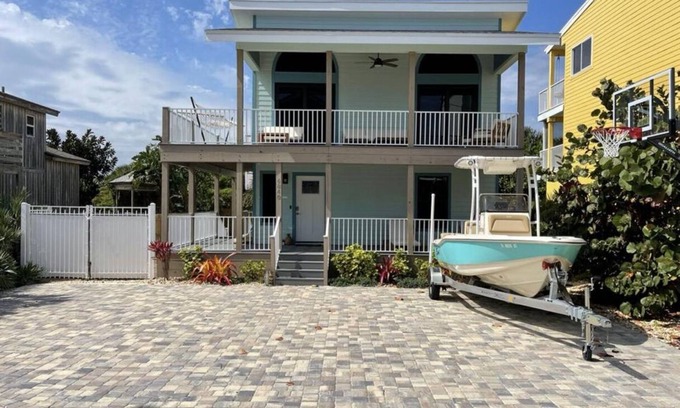 Bethune Beach House | Renovated NSB House with Ocean Views & Tiki Hut Experience