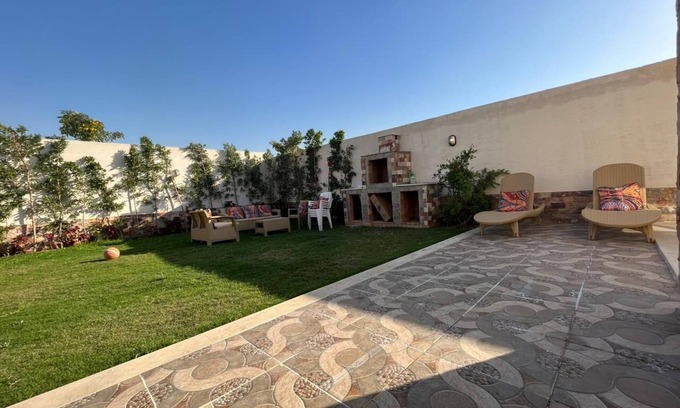 Mobarak City Villa | Relax at Nubian Villa with Private Pool and Pet-Friendly Amenities