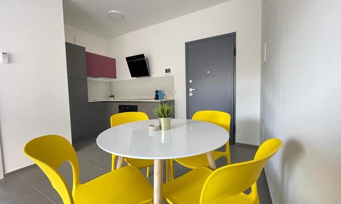 Tortoreto Lido Apartment | Beachfront Bliss at "Bicca": Rated 9.4, Steps from the Shore