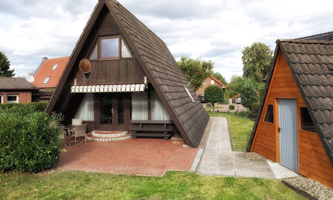 Rieste House | Nur-dach-haus am Alfsee in Rieste mit Großen Garten zum Entspannen und Spielen