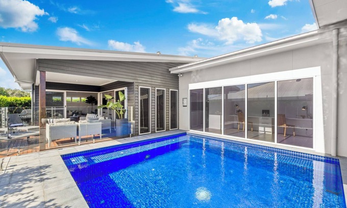 Sapphire Beach House | Pet-Friendly Retreat with Pool, Steps from the Beach