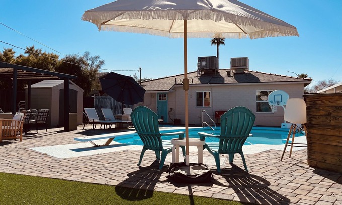 Phoenix House | Desert Oasis with Pool and Stunning Ocean Views