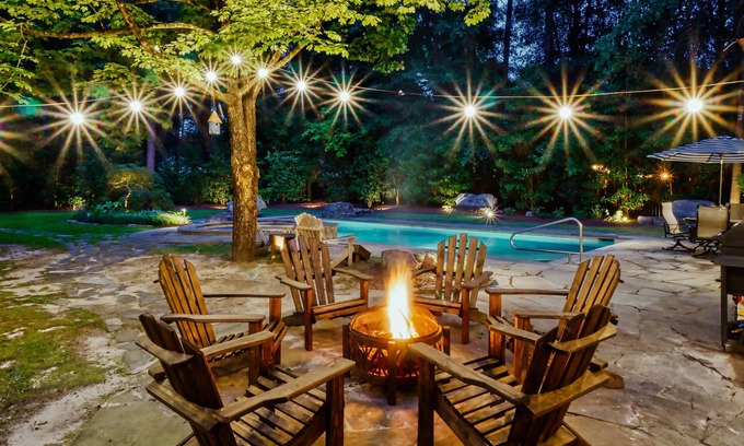 Old Town House | Oasis Retreat: Walk to Village, Heated Pool & Hot Tub