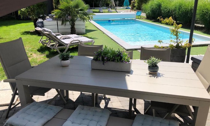 Beloeil House | Experience O'Berges D'Astacus: Beachfront Retreat with Pool