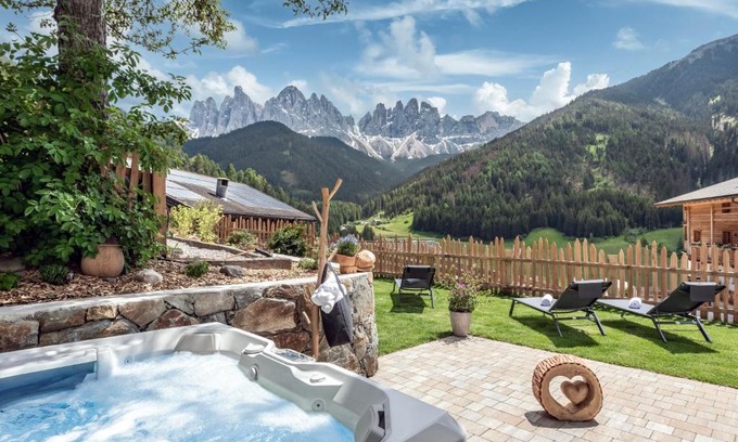 Funes House | Pet-Friendly Oberkantiolhof with Oceanfront Views & Spa