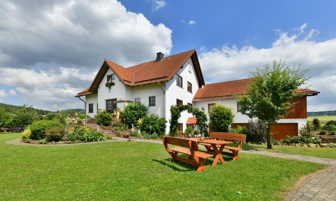Geisa Apartment | Relaxing Oberlützenbachshof with Spa & Family-Friendly Amenities