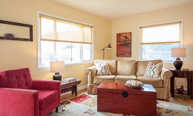 Ocean Beach Cottage | Ocean Beach Garden Cottage: Poolside Paradise with Ocean View