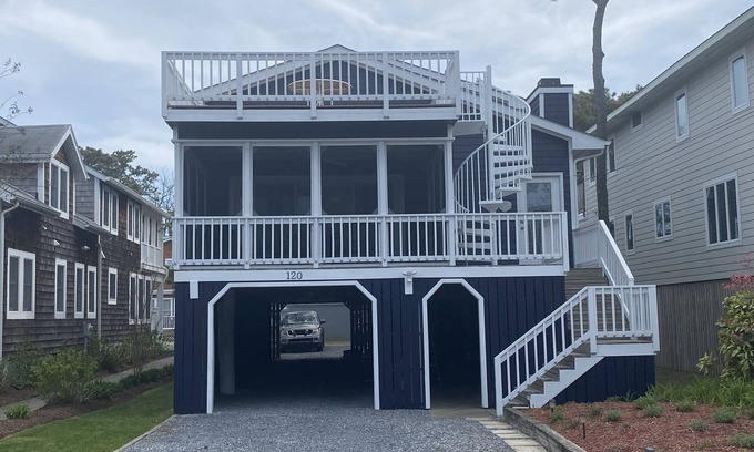 Bethany Beach House | Ocean View Retreat: Steps from Beach and Downtown Fun