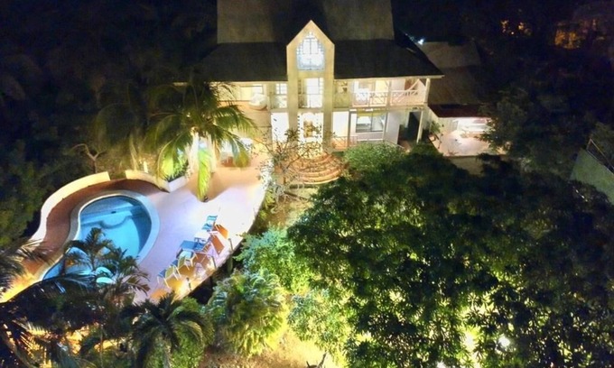 Punta Sur Villa | Relaxing Ocean View Sai: Five-Bedroom Getaway with Pool