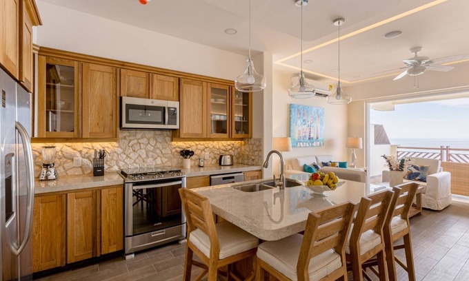 San Pedro Mixtepec Resort | Ocean Front 1 Bedroom Residence with Pool & Spa Amenities
