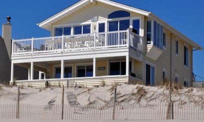 North Beach Haven House | Beautiful Ocean Front Duplex with Private Beach Access