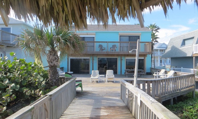 Bethune Beach House | Ocean Front 3-Bedroom Home with Ocean View & Spa Amenities