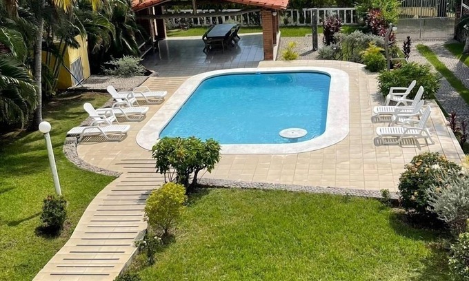 Tamanique House | Beachfront Surfer Paradise Suite with Private Pool & Spa