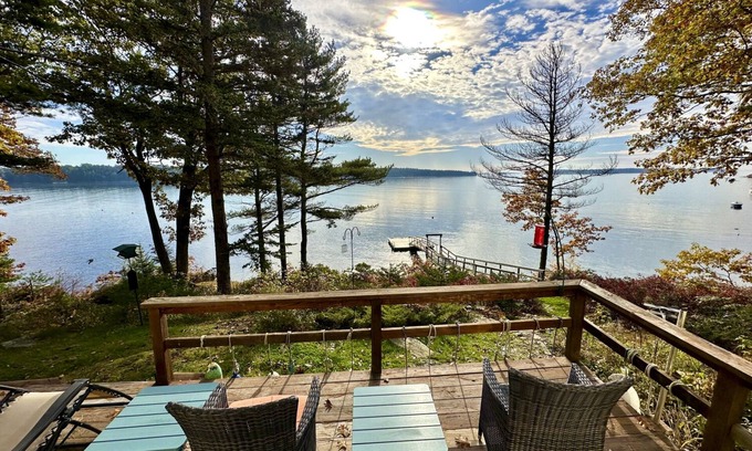 Bremen House | Ocean Front House with Dock & Kayaks - Perfect Family Retreat