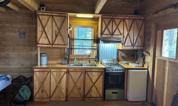 Prince of Wales Island Cabin | Ocean front Log Cabin South Thorne Bay 7 miles from Kasaan