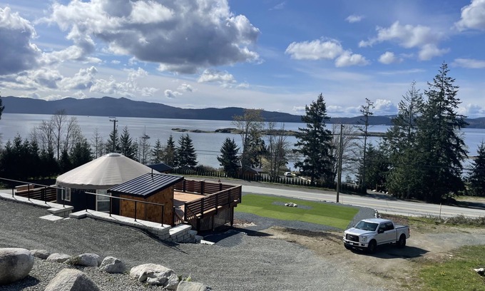Powell River Cottage | Oceanfront Yurt with Breakfast and Stunning Views