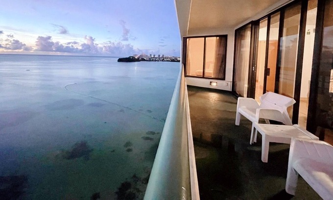 Tamuning Condo | Ocean front view condo with pool