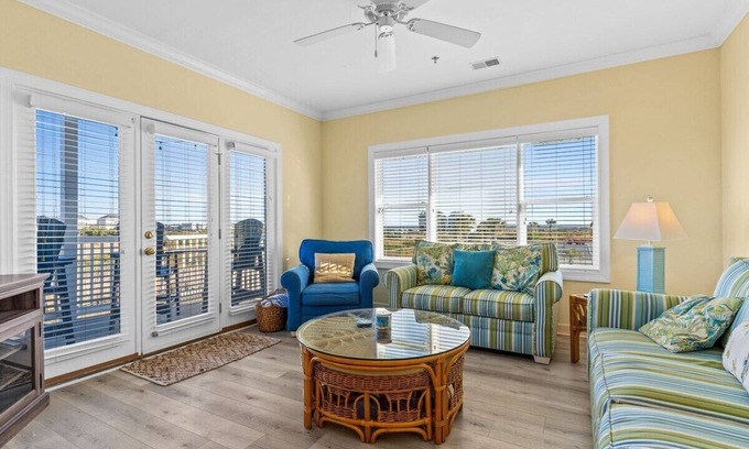 Ocean Isle Beach Condo | Pet-Friendly Hotel with Pool Access and Ocean Views