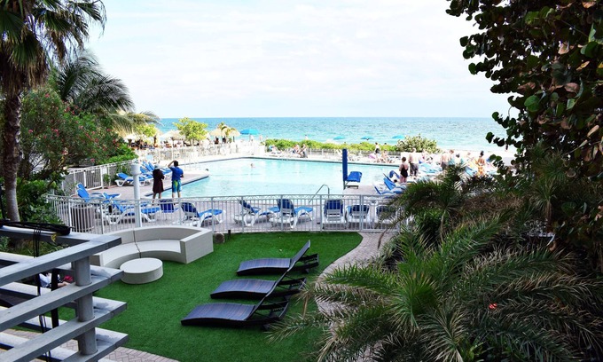 Galt Mile Resort | Ocean Manor: En-Suite Comfort with Pool & Ocean Views