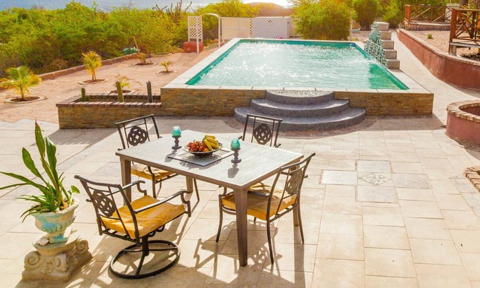 Sabadeco Apartment | Ocean & Pool View Swim, Snorkel and Dive Island Property Sleeps 3 persons.