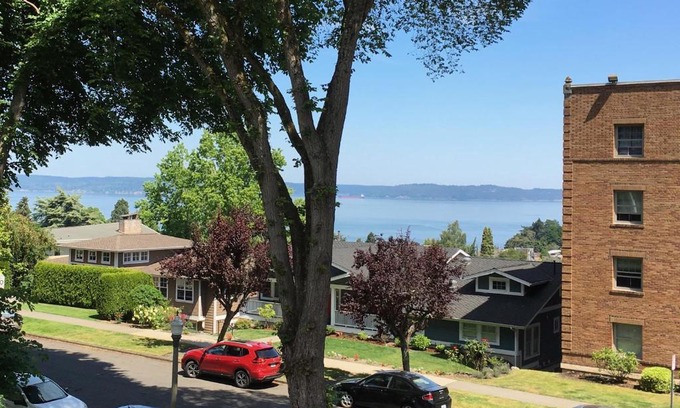 North End Apartment | Ocean View Retreat: 2 Bedrooms, Jacuzzi & Balcony Bliss