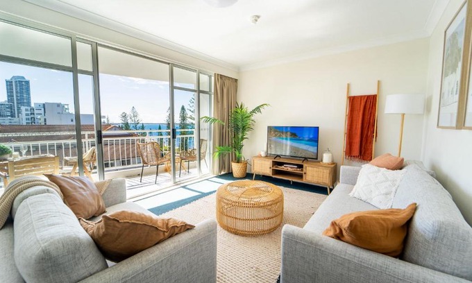 Biggera Waters Apartment | Ocean View 2BR Apartment with Spa & Hot Tub Amenities