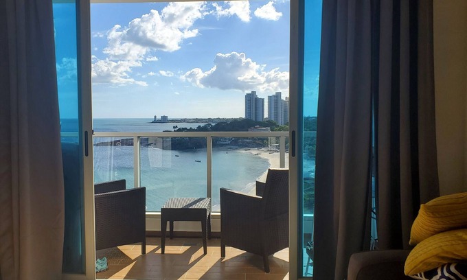 Nueva Gorgona Apartment | Ocean View Apartment with Pool & Spa Steps from the Beach