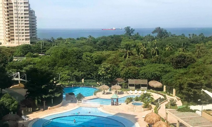 Papare Apartment | Ocean View Family Retreat at Playa Bello Horizonte, Santa Marta