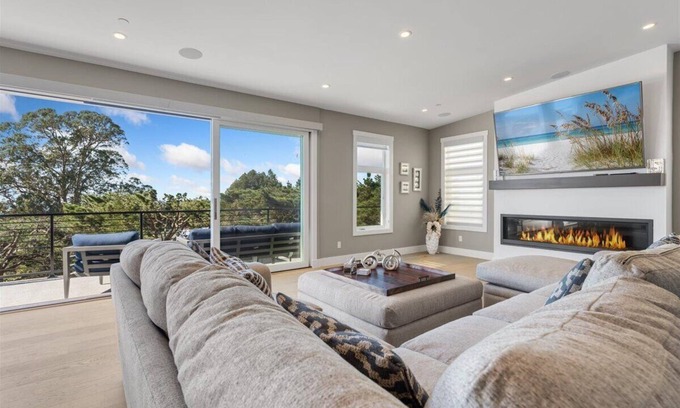 Rio del Mar House | Ocean View Retreat: Modern Home with Family-Friendly Amenities