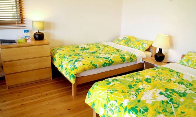 Ishigaki House | Beautiful Ocean View Cottage Twin Room in Ishigaki Okinawa