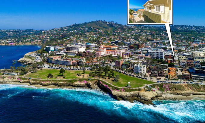 Village of La Jolla Cottage | Ocean-View Cottage Steps From La Jolla Cove & Prospect Street