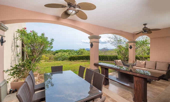 Playa Conchal Apartment | Ocean View Condo with Garden Terrace at Reserva Conchal