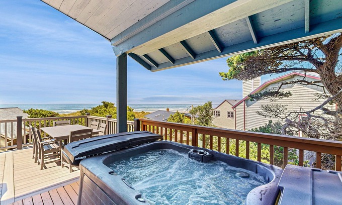 Manzanita Cottage | Dog-Friendly Oceanfront Retreat with Private Hot Tub